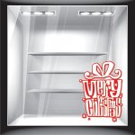 Χριστουγεννιάτικο Αυτοκόλλητο - Merry Christmas 14