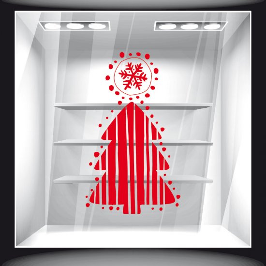 Christmas Sticker - Fir Tree