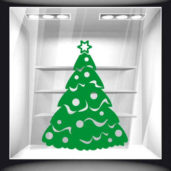 Christmas Sticker - Fir Tree 2
