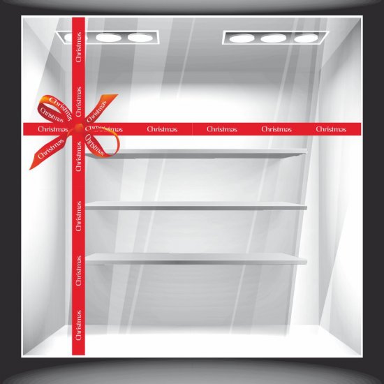 Christmas Sticker - Ribbon and Bow 3