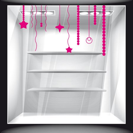 Χριστουγεννιάτικο Αυτοκόλλητο - Στολίδια