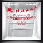 Χριστουγεννιάτικο Αυτοκόλλητο - Merry Christmas 16