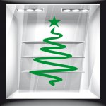 Χριστουγεννιάτικο Αυτοκόλλητο - Christmas Tree