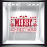 Χριστουγεννιάτικο Αυτοκόλλητο - Merry Christmas 23