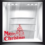 Χριστουγεννιάτικο Αυτοκόλλητο - Merry Christmas 26