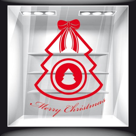 Χριστουγεννιάτικο Αυτοκόλλητο - Χριστουγεννιάτικο 30