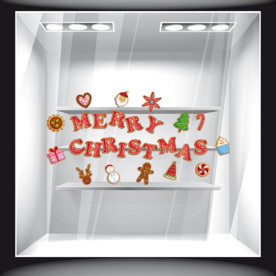 Χριστουγεννιάτικο Αυτοκόλλητο - Χριστουγεννιάτικο 33