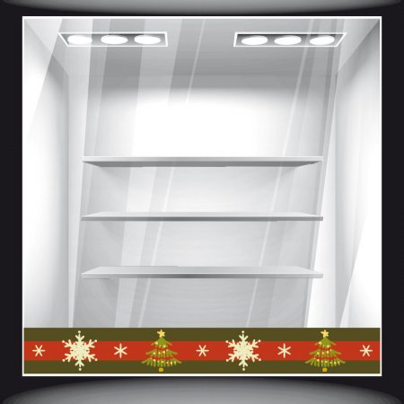 Χριστουγεννιάτικο Αυτοκόλλητο - Χριστουγεννιάτικο 35 (Μπορντούρα)