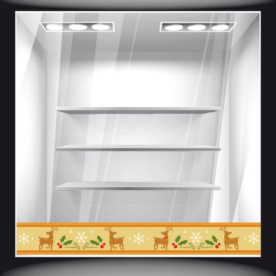 Χριστουγεννιάτικο Αυτοκόλλητο - Χριστουγεννιάτικο 38 (Μπορντούρα)