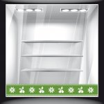 Χριστουγεννιάτικο Αυτοκόλλητο - Χριστουγεννιάτικο 45 (Μπορντούρα)