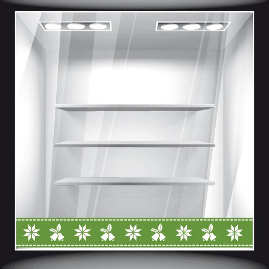 Χριστουγεννιάτικο Αυτοκόλλητο - Χριστουγεννιάτικο 45 (Μπορντούρα)