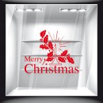 Χριστουγεννιάτικο Αυτοκόλλητο - Χριστουγεννιάτικο 74