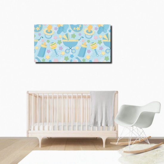 Παιδικός Πίνακας σε Καμβά - Παιχνιδάκια Μωρού Παιδικός Πίνακας σε Καμβά - Παιχνιδάκια Μωρού