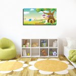 Παιδικός Πίνακας σε Καμβά - Ξωτικό Στο Δάσος
