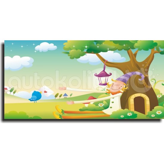 Παιδικός Πίνακας σε Καμβά - Ξωτικό Στο Δάσος Παιδικός Πίνακας σε Καμβά - Ξωτικό Στο Δάσος