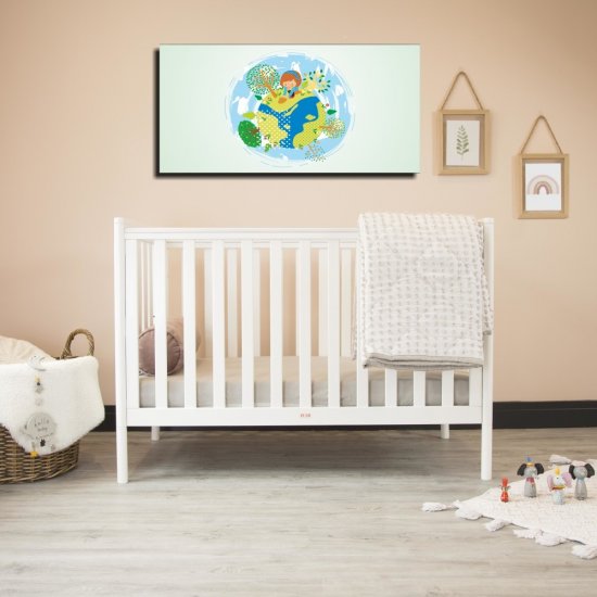 Παιδικός Πίνακας σε Καμβά - Φανταστική Υδρόγειος 2