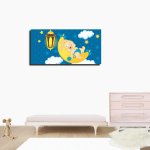 Παιδικός Πίνακας σε Καμβά - Λαγουδάκι Που Κοιμάται