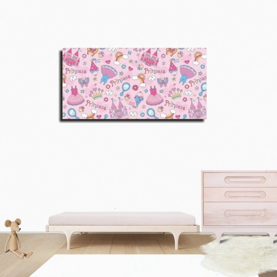 Παιδικός Πίνακας σε Καμβά - Princess