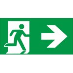 Πινακίδα Γαλβανιζέ- Έξοδος (Βέλος δεξιά)